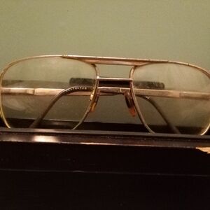Vintage Diplomat 643 Metal Full Frame Eyeglasses